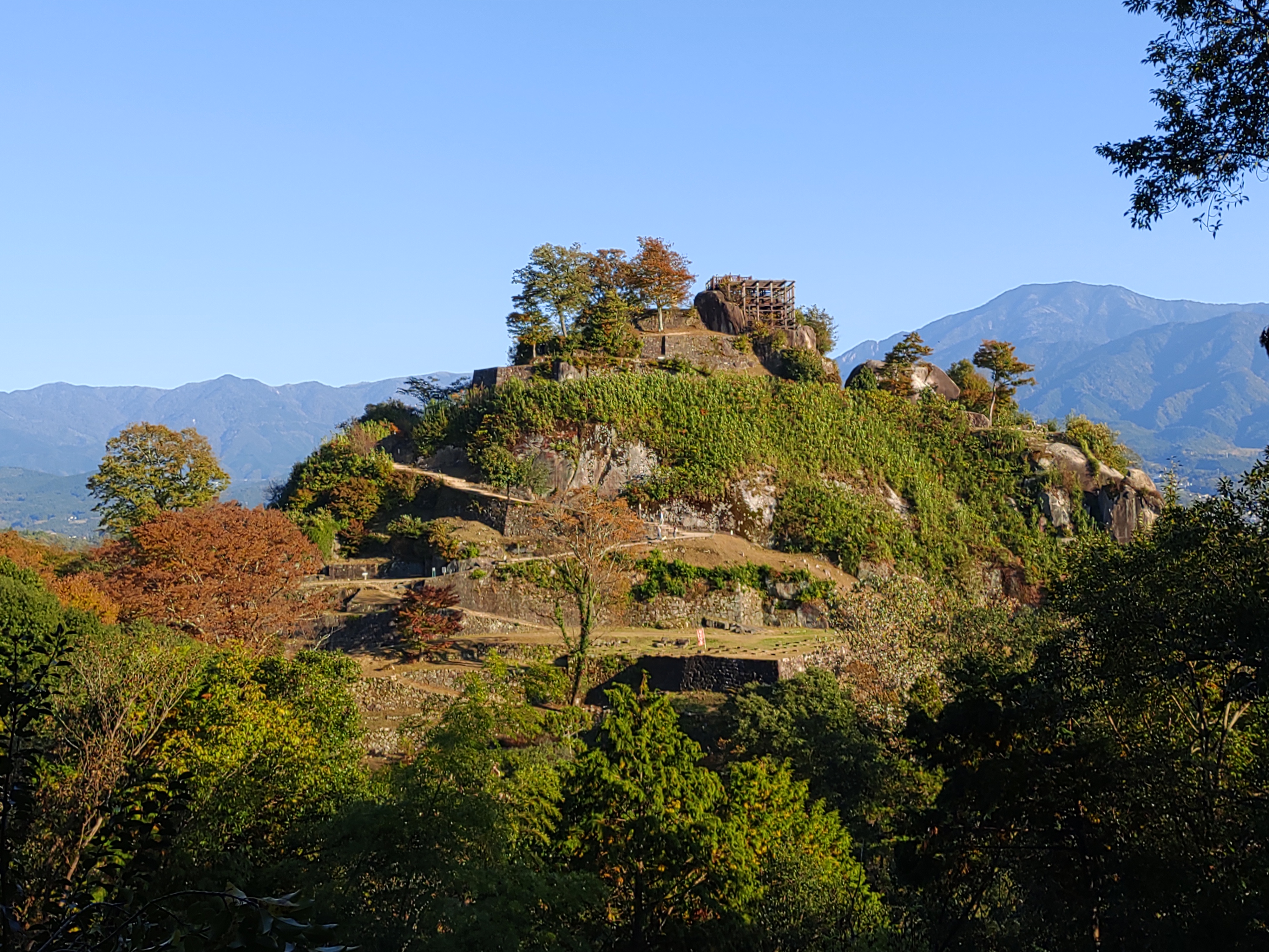 苗木城跡の画像